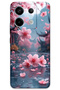 حافظة هاتف متوافقة مع Xiaomi Redmi Note 13 Pro 5G بنمط زهرة + واقي شاشة - 5794
