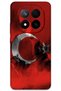 Poco X7 Compatible Turkish Flag Patterned Phone Case + Screen Protector - 5854