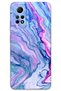 حافظة هاتف متوافقة مع نمط رخامي لهاتف Xiaomi Redmi Note 12 Pro 4G + واقي شاشة - 5816