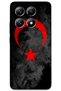 Xiaomi Mi 14t Pro Compatible Turkish Flag Pattern Phone Case + Screen Protector - 5852