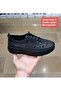 Women's Inside-Out Genuine Leather Orthopedic Smart Rubber Laced Daily Comfortable Perforated Shoes