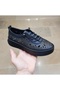 Women's Inside-Out Genuine Leather Orthopedic Smart Rubber Laced Daily Comfortable Perforated Shoes - 4
