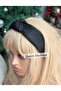 Luxury Design Shiny Glitter Sparkling Black Knotted Wide Sponge Crown Female Child Crown - 4