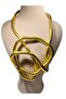 Gold Color Special Series Necklace That Can Be Shaped - 2