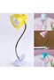 Latched Table Lamp Adjustable Clip-On Mini Led Reading Light Portable Night Light - 6
