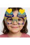 Delux Series Festive Atmosphere Souvenirs Activity Supplies Cupcake Themed Birthday Glasses 6 Pieces - 2