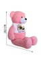 180 cm Giant Sweetheart Plush Teddy Bear – Domestic Production, Cute Design with T-Shirt - 4