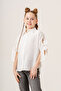 Girl's Sleeve Tie Shirt 3168 - 2