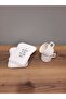 Ceramica Breakfast Set for 2 People 4 Pieces Toast Plate and Teacup - 3