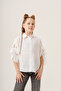 Girl's Sleeve Tie Shirt 3168 - 5