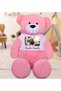 180 cm Giant Sweetheart Plush Teddy Bear – Domestic Production, Cute Design with T-Shirt