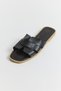 Comfortable Sole Open Front Women's Slippers Black - 2