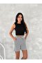 Waterway Striped Summer Black Shorts - 3