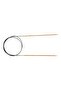 Knitpro Basix Wooden 10.00 mm 100 cm Wooden Threaded Skewer (35347)