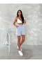 Waterway Striped Summer Blue Shorts - 3