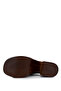 Women's Genuine Leather Mink Heeled Slippers - 5