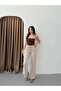 Waterway Striped Summer Brown Trousers - 2