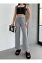 Waterway Striped Summer Black Trousers - 5