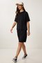 Women's Black Bermuda Shorts T-Shirt Set By00059 - 2