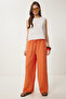 Muslin Palazzo Pants Oranj Lmx0008 - 2
