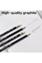 Hb Graphite Pencils 6 Boxes – 12 Pcs / Box Premium Writing Pencils With Eraser Tips. - 2