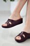 Orthopedic Daily Wear Slippers Claret Red