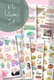 Islamic Themed Sticker Set of 6 for Bullet Journal and Scrapbook