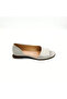 Stone Gray Genuine Leather Flat Sandals