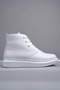 Oslo Lace-Up Leather Men's Casual Sports Boots White - 7