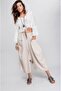 Italian Pockets Linen Baggy Trousers (Size 36-48) - 3