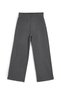 Elastic Waist Smoked Girls' Sweatpants - Comfortable Wide Leg Thick Fabric 7-8-9-10-11-12-13-14 Years Old - 3