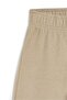 Beige Girls' Sweatpants with Elastic Waist - Comfortable Wide-Legged Thick Fabric 7-8-9-10-11-12-13-14 Years Old - 4
