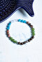 Certified Bronze Jade Apatite Aquamarine Rhodonite Hematite Taurus Bracelet - 2