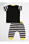 Rocker Striped Capri + T-shirt Set - 3