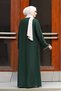 Jewelled Sleeves Ferace Long Sleeve Floor Length Zipper Floor Length Turkey Islamic Fashion - 6