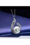 Pearl Model Necklace Earring Set Gift for Lover Gift for Mother Birthday Gift - 4