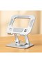Table Top Metal Tablet Phone iPad Stand Horizontal Vertical 2 Stage Adjustable Aluminum Riser - 2