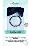 Certified Jade and Hematite Natural Stone Bracelet
