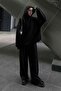 Hooded Casual Sweatshirt Black