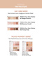 4-Piece Eyeshadow Palette Containing Intensely Pigmented Matte and Shimmering Shades Day Vibe Palette ( # 1 Beige Motion) - 8