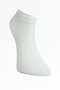 6-Piece Plain Booties Girls' School Socks - 6