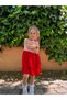 Baby Girl Kid Zero Sleeve Collar Ruffled Special Occasion Birthday Party Wedding Holiday Dress - 3