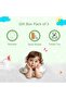 Premium Gift Box Set with The Baby Romper, Baby Feeding Bottle and Teddy Bear - 7