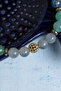 Certified Aquamarine, Lapis and Jasper Sagittarius Bracelet - 4