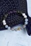 Certified Labradorite, Amethyst and Pink Quartz Natural Stone Bracelet - 5