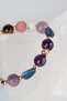 Anxiety- Worry- Anxiety- Panic Attack Bracelet Amethyst Kyanite Howlite with Tiger Eye Natural Stone - 3