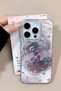 iPhone 15 Pro Compatible Colorful Butterfly Design Hologram Ins Style Imd Premium Phone Case - 4