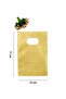 12X17 cm Yellow Luxury Hand Gift Bag 50's - 3