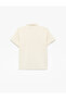 Cotton Regular Fit Short Sleeve Textured Polo Neck T-Shirt - 4
