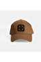 Tan Printed Cap Hat